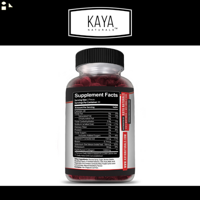 Collagen Vitamin Gummies for Hair Skin & Nails, Premium Collagen Supplement