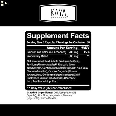 Detox Colon & Body Cleanse Maximum Strength Cleansing Diet Pills