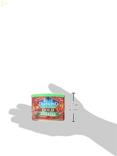 Blue Diamond Almonds, Bold Sriracha, 6 Ounce