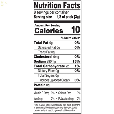 CHI-CHI'S Restaurante Seasonings Mix, 0.78 Oz Plastic Pouch