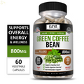 Green Coffee Bean 60Ct - Weight Management, Antioxidant, Blood Pressure Support