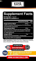 Premium OXY Burn Thermogenic 471Mg, Appetite Control, Fat Burner