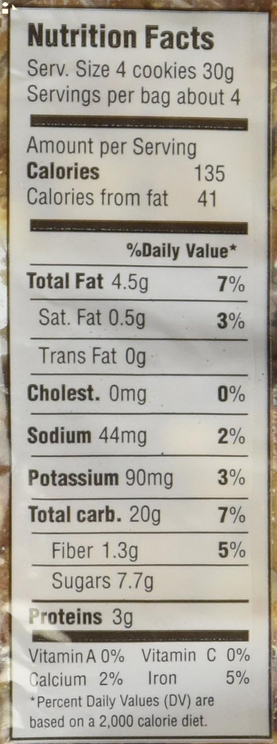 Almondina Biscuits, Almonduo, 4 Ounce