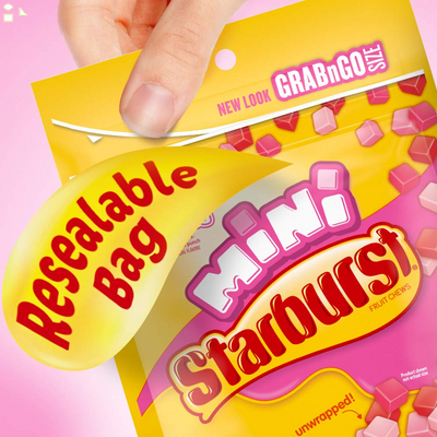 STARBURST Favereds Fruit Chewy Candy Grab N Go, 8 Oz Bag