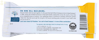CLIF BUILDERS - Protein Bars - Vanilla Almond Flavor - 20G Protein (2.4 Ounce) (Now Gluten Free)