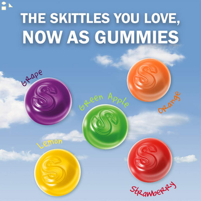 Skittles Gummy Candy Oz Bag, Original, 5.8 Ounce
