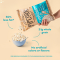 Heirloom Sea Salt Mini Popcorn by Pipcorn - 4.5Oz - Gluten Free, Non-Gmo Heirloom Corn, Non-Artificial, Preservative Free Snacks