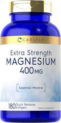 - Magnesium Oxide 400Mg | 180 Softgels | Non-Gmo and Gluten Free Formula