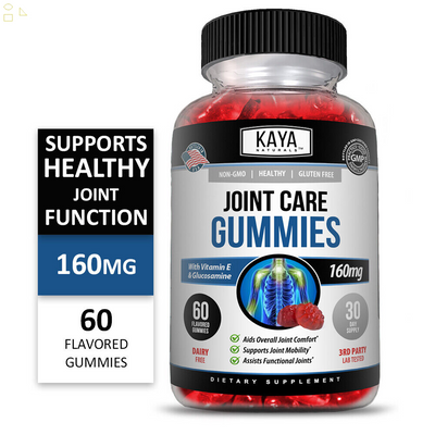 (2 Pack) Joint Care Gummies, 60 Ct Premium Pain Relief Joint Support Glucosamine