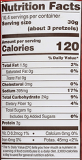 Unique Pretzels Unique Extra Dark Splits Pretzels, 11 Oz