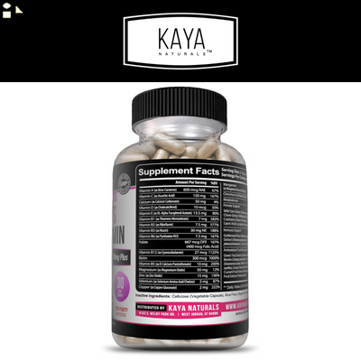 Womens Multivitamin & Multi-Mineral Increase Energy Metabolism and Vibrance