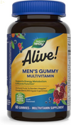 Nature'S Way Alive! Men'S Daily Gummy Multivitamin, 60 Gummies (Packaging May Vary)
