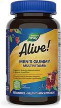 Nature'S Way Alive! Men'S Daily Gummy Multivitamin, 60 Gummies (Packaging May Vary)