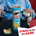 Pringles Potato Crisps Chips, Lunch Snacks, On-The-Go Snacks, Cheddar and Sour Cream, 5.5Oz Can (One Can)