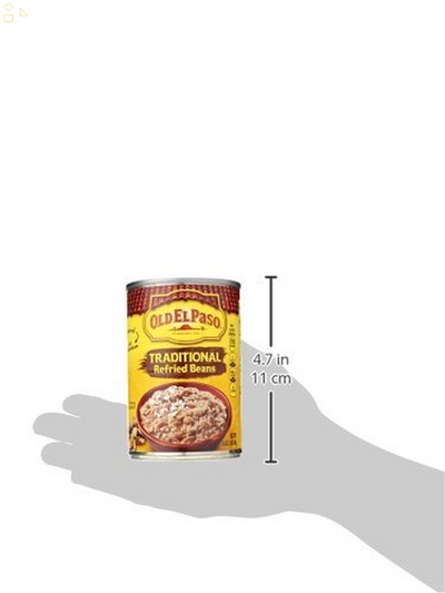 Old El Paso Traditional Refried Beans, 16 Oz