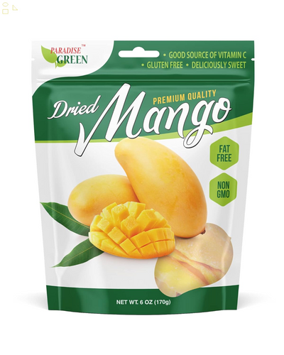 [1 Resealable Bag] — 6Oz (170G) — Classic Dried Fruit: Tasty Mango
