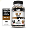 Men'S Biotin 60Ct Promotes Beard & Hair Growth Healthy Skin Metabolic Booster