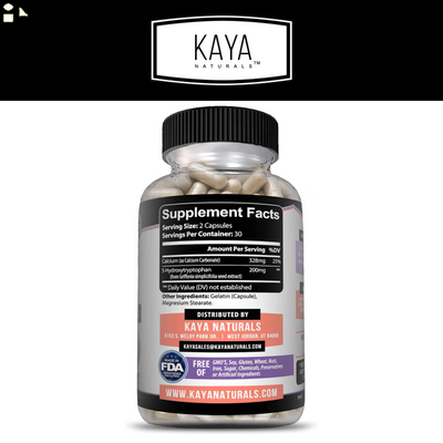 (2 Pack) 5-HTP 60Ct Serotonin Sleep Stress Support 5-Hydroxytrypt