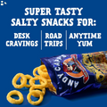 Andy Capp'S Beer Battered Onion Rings Baked Oat and Corn Snacks, 2 Oz