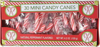 Peppermint Candy Cane Mini'S 4.2 Oz