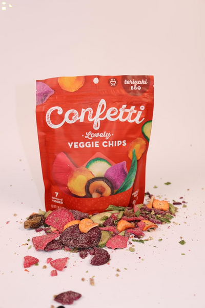 Confetti Snacks Lovely Vegetable Chips (Teriyaki BBQ)