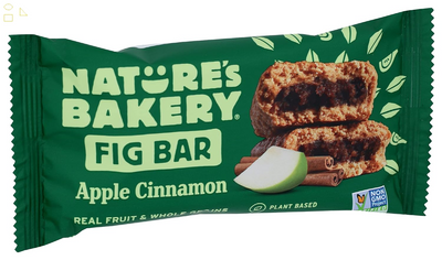 Nature'S Bakery Fig Bar, Apple Cinnamon, 2 Oz