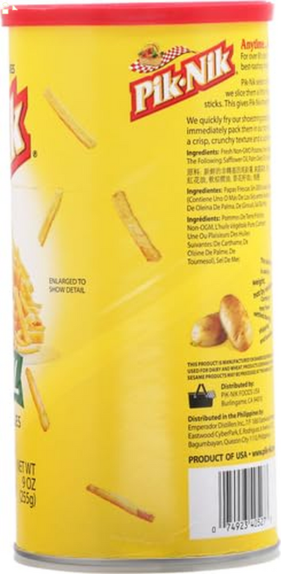 Pik-Nik Foods Original Shoestring Potatoes, 9 Oz