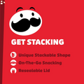 Pringles Potato Crisps Chips, Lunch Snacks, On-The-Go Snacks, Party Stack, BBQ, 7.1Oz Can (1 Can)