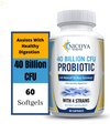 Probiotics 40 Billion CFU- Digestive, Immune Health, Gas, Bloating & Discomfort