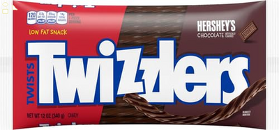 TWIZZLERS Twists, Chocolate Flavor (12-Ounce Bag)
