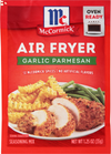 Mccormick Air Fryer Garlic  No Artificial Flavors Air Fryer Garlic Parmesan Seasoning Mix, 1.25 Oz Envelope Packing May Vary