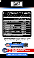 L-Arginine 60 Nitric Oxide Testosterone Booster Beta Alanine L Citrulline