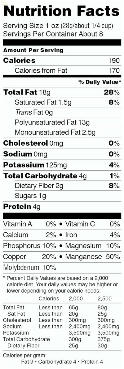 Nature'S Eats Chopped Walnuts, 8 Oz