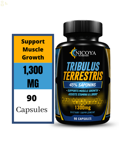 Tribulus Terrestris 1300Mg- Muscle Growth, Drive, Testosterone & Muscle Recovery