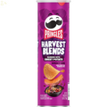 Pringles Harvest Blends Potato Crisps Chips, Lunch Snacks, Blended with Sweet Potato, Smoky BBQ, 5.5Oz Can