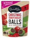 Darrell Lea Chocolate Christmas Balls 5.6 Ounce (Pack of 1), Crunchy Milk Chocolate Treat, No Palm Oil, Made in Australia, Good On-The-Go, Shareable, Great for Gift Giving