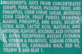 WELCH'S Fruit Snacks, Island Fruits, 5 Ounce