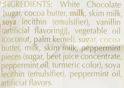 Lindt Holiday Peppermint White Chocolate Truffles Mini Gift Bag, Kosher, Great for Holiday Gifting, 0.8 Oz