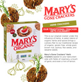 Mary'S Gone Crackers Herb Crackers, Organic Brown Rice, Flax & Sesame Seeds, Gluten Free, 6.5 Ounce