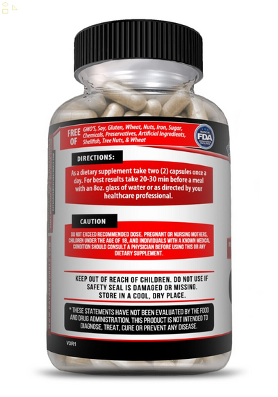Horney Goat Weed for Men & Women-With Maca, Saw Palmetto, Ginseng, L-Arginine