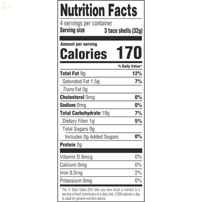Taco Bell Crunchy Taco Shells (12 Ct Box)