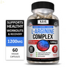 L-Arginine 60 Nitric Oxide Testosterone Booster Beta Alanine L Citrulline