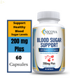Blood Sugar Support Alpha Lipoic Acid- Regulate Blood Sugar Levels, Vit C & E