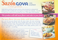 Goya 3.52 Oz Azafran Sazon Con Azafran Seasoning, 3.52 Oz Packing May Vary 