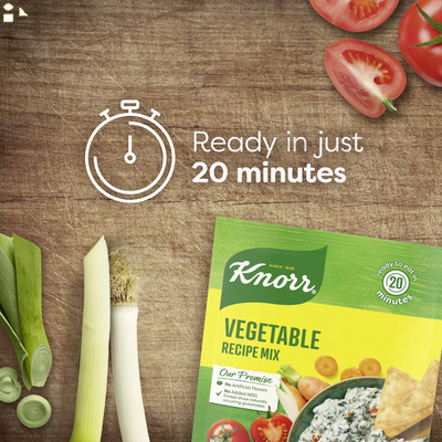 Knorr Vegetable Soup Mix No Artificial Flavors Ready-To-Eat in 20 Minutes Vegetable Soup Mix, 1.4 Oz Pouch
