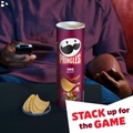 Pringles Potato Crisps Chips, Lunch Snacks, On-The-Go Snacks, Party Stack, BBQ, 7.1Oz Can (1 Can)