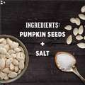 DAVID Roasted and Salted Pumpkin Seeds, 2.25 Oz