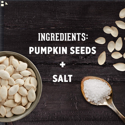 DAVID Roasted and Salted Pumpkin Seeds, 2.25 Oz