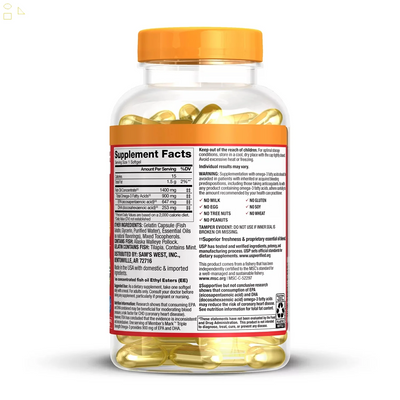 M-M 900Mg Triple Strength Omega-3 from Fish Oil (150 Ct.)