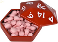 Dungeon and Dragons D&D DND D20 +1 Potion Sour Candy Collectible Tin - One (1) Tin - Sour Cherry Flavor